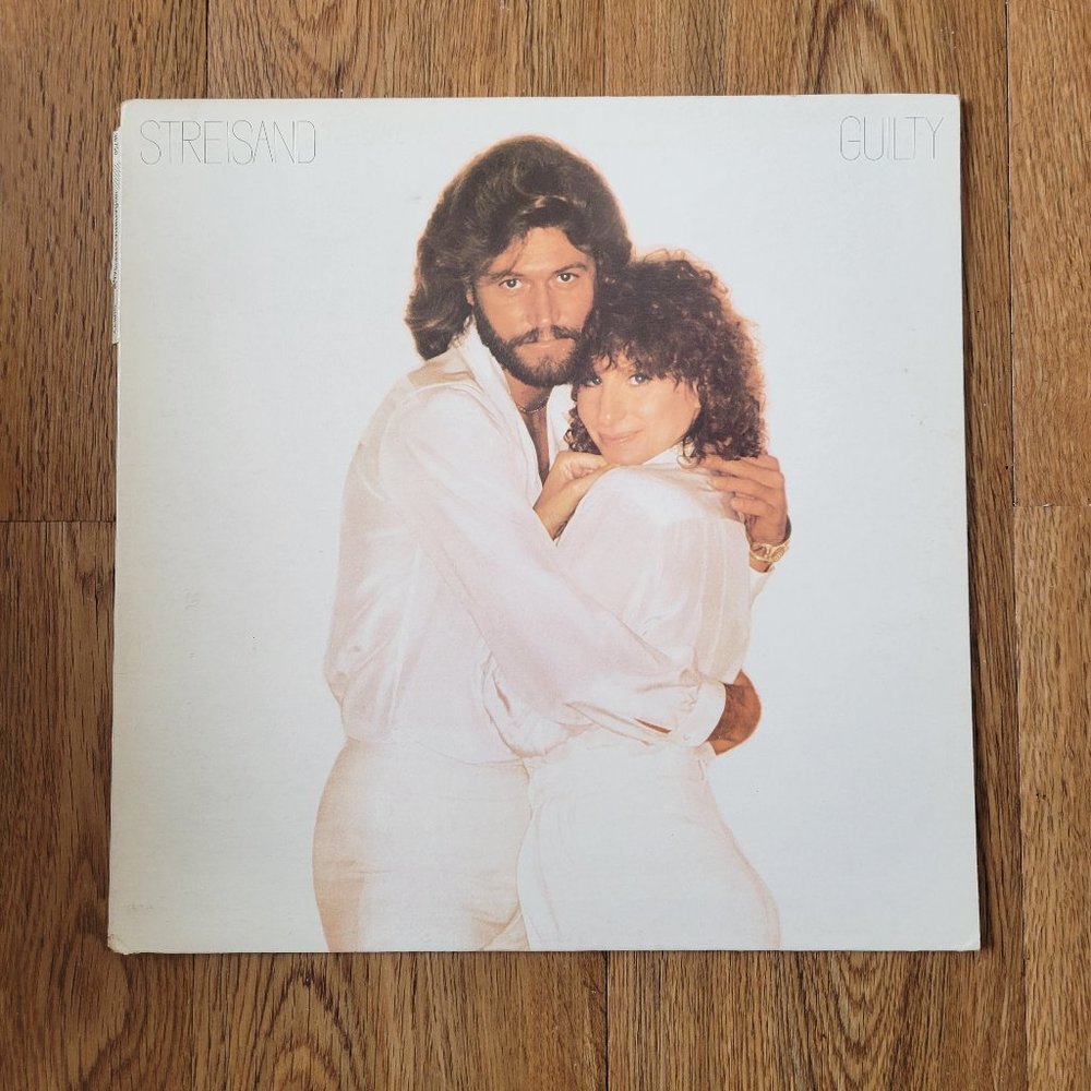 Vtg 1980 Vinyl Barbra Streisand 'Guilty' LP Record